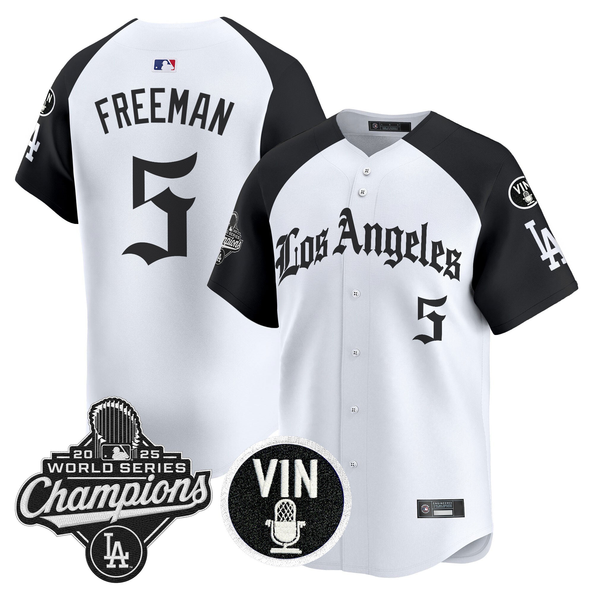 Men’s 2025 World Series Champions Vapor Premier Limited Jersey – LA Gothic Edition