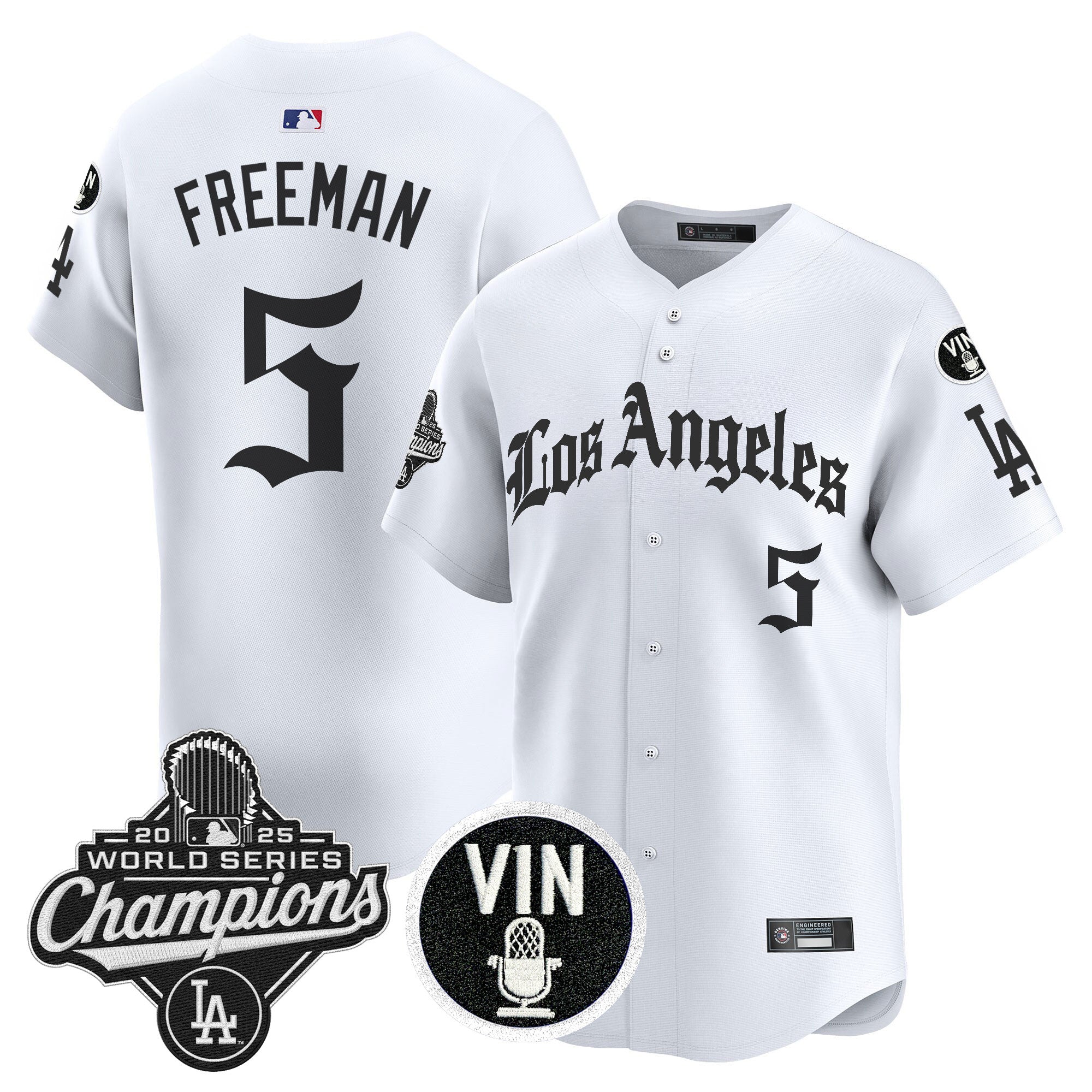 Men’s 2025 World Series Champions Vapor Premier Limited Jersey – LA Gothic Edition