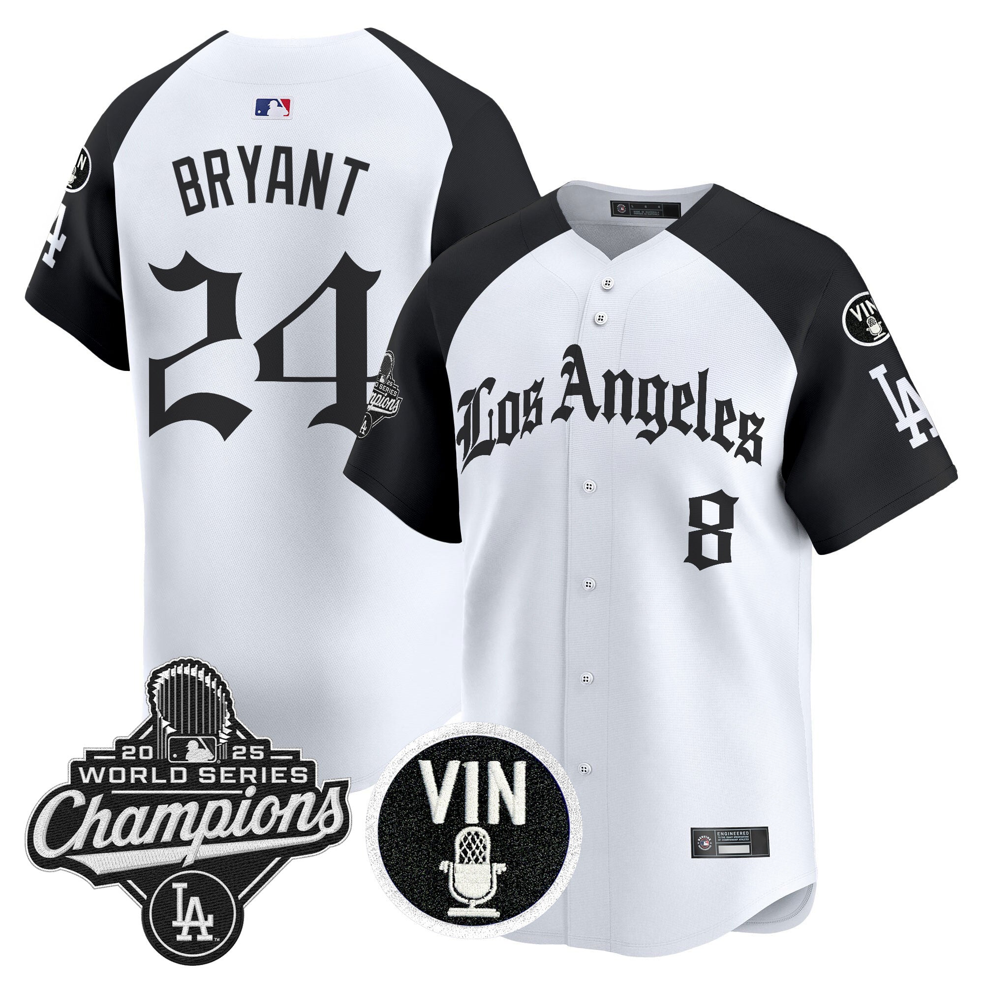 Men’s 2025 World Series Champions Vapor Premier Limited Jersey – LA Gothic Edition