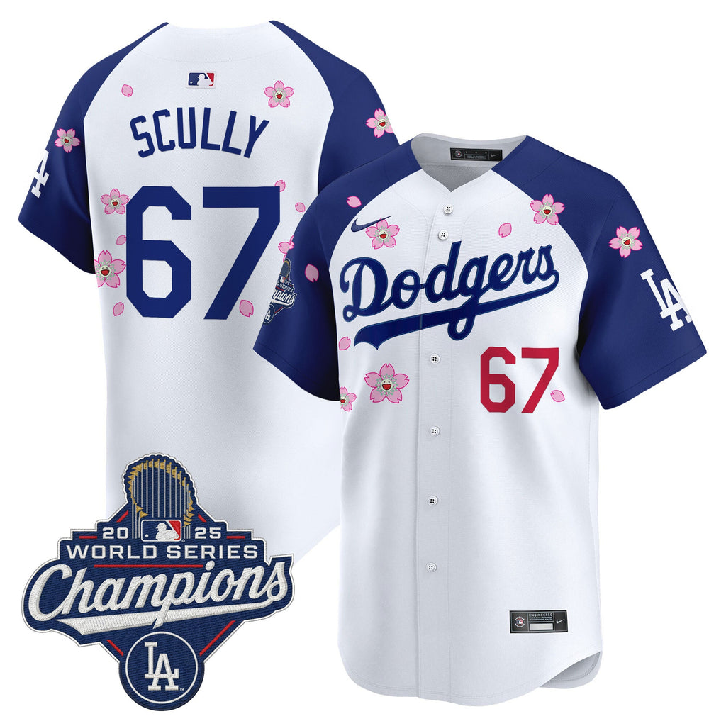 Men’s 2025 World Series Champions x Tokyo Series Vapor Premier Limited Jersey – Stitched