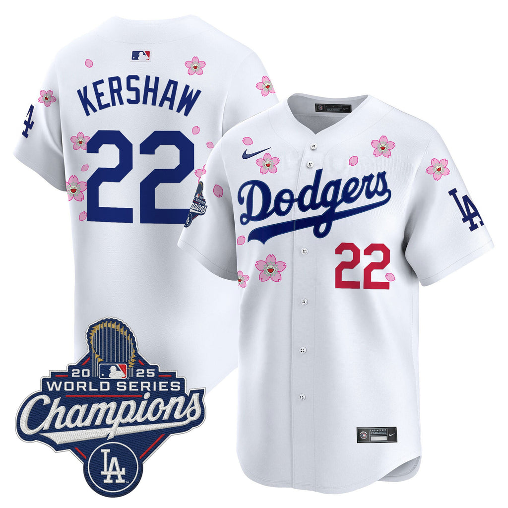 Men’s 2025 World Series Champions x Tokyo Series Vapor Premier Limited Jersey – Stitched