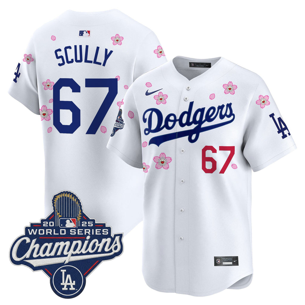 Men’s 2025 World Series Champions x Tokyo Series Vapor Premier Limited Jersey – Stitched