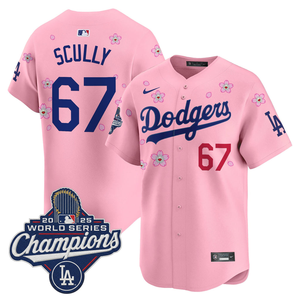 Men’s 2025 World Series Champions x Tokyo Series Vapor Premier Limited Jersey – Stitched