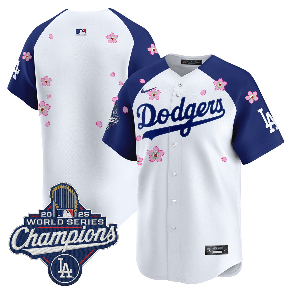 Men’s 2025 World Series Champions x Tokyo Series Vapor Premier Limited Jersey – Stitched