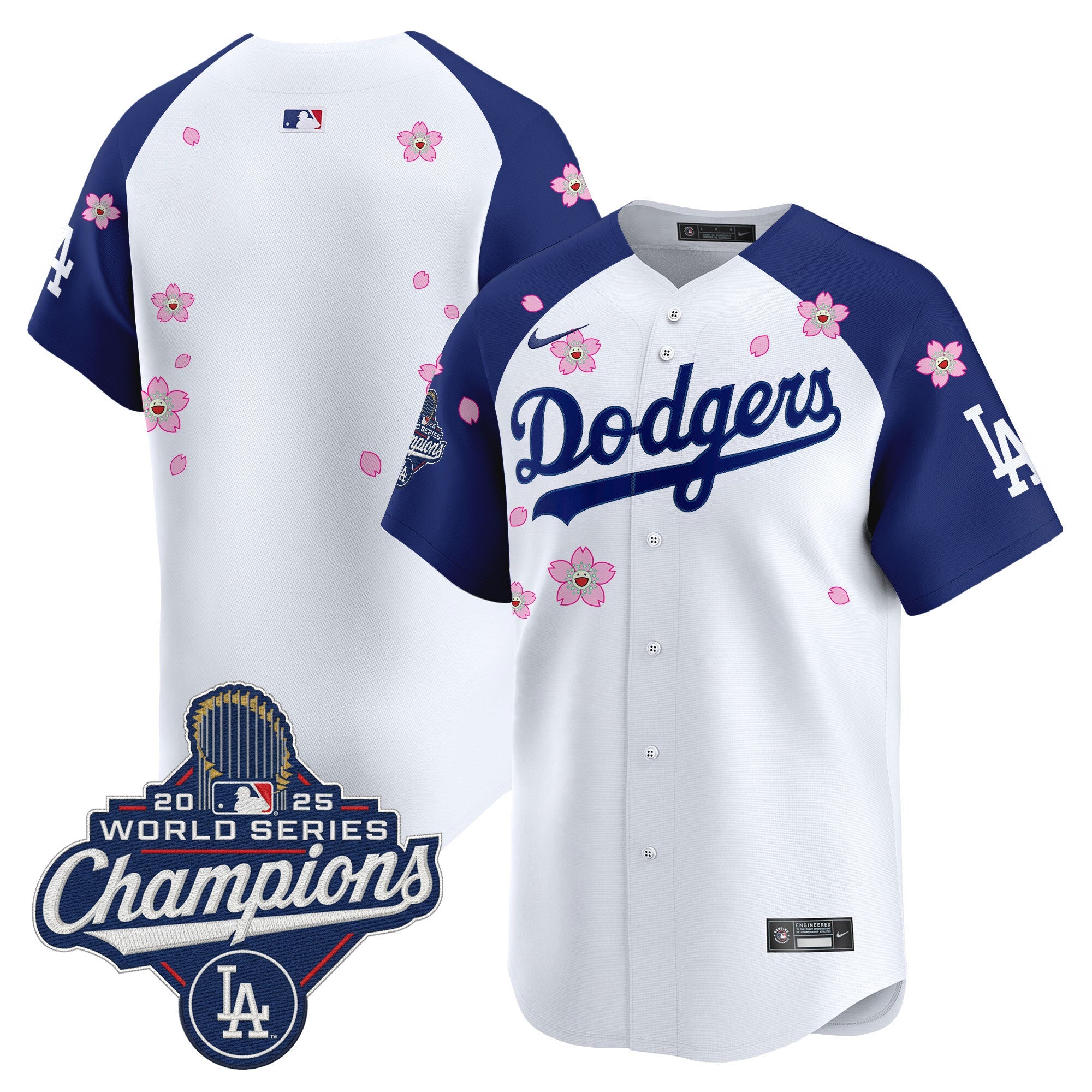 Men’s 2025 World Series Champions x Tokyo Series Vapor Premier Limited Jersey – Stitched