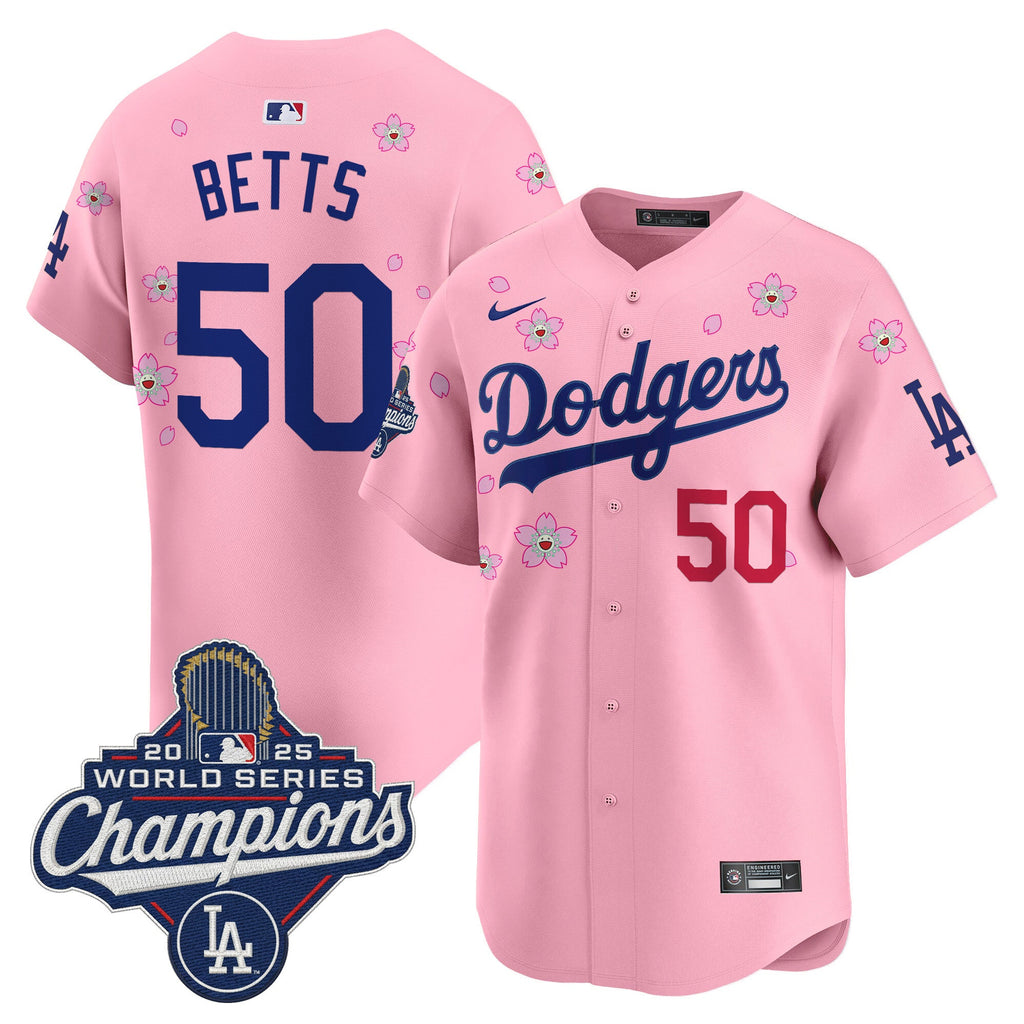 Men’s 2025 World Series Champions x Tokyo Series Vapor Premier Limited Jersey – Stitched