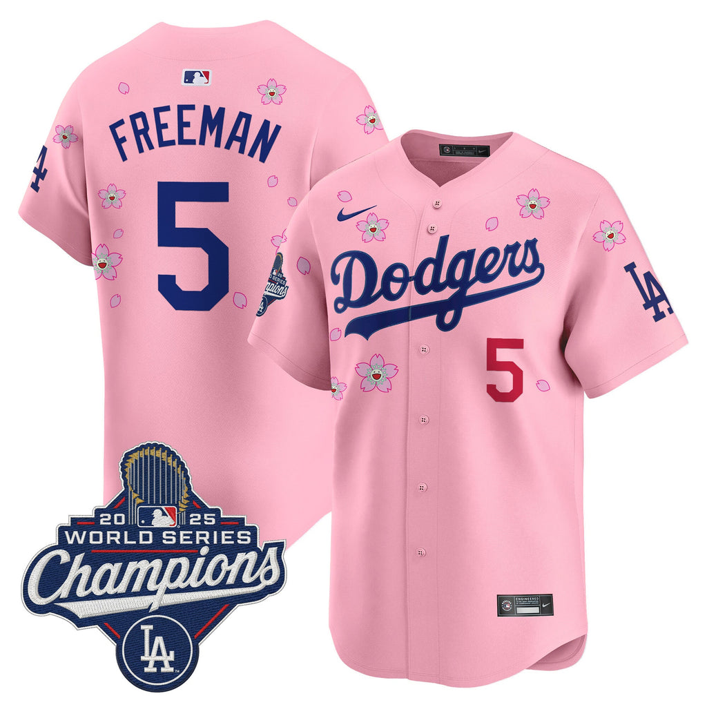 Men’s 2025 World Series Champions x Tokyo Series Vapor Premier Limited Jersey – Stitched
