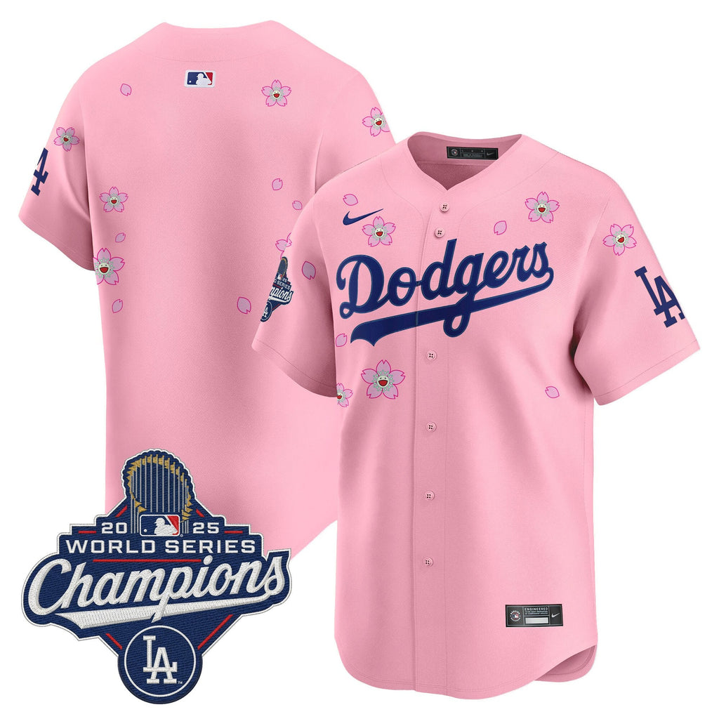 Men’s 2025 World Series Champions x Tokyo Series Vapor Premier Limited Jersey – Stitched
