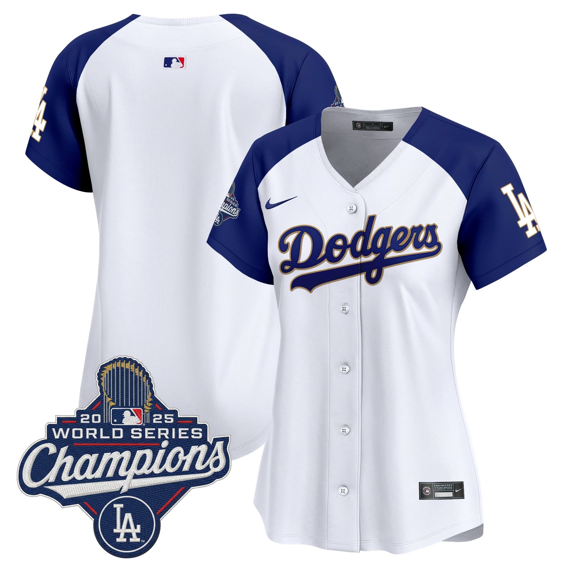 Women’s 2025 World Series Champions Patch Gold Trim Vapor Premier Limited Jersey