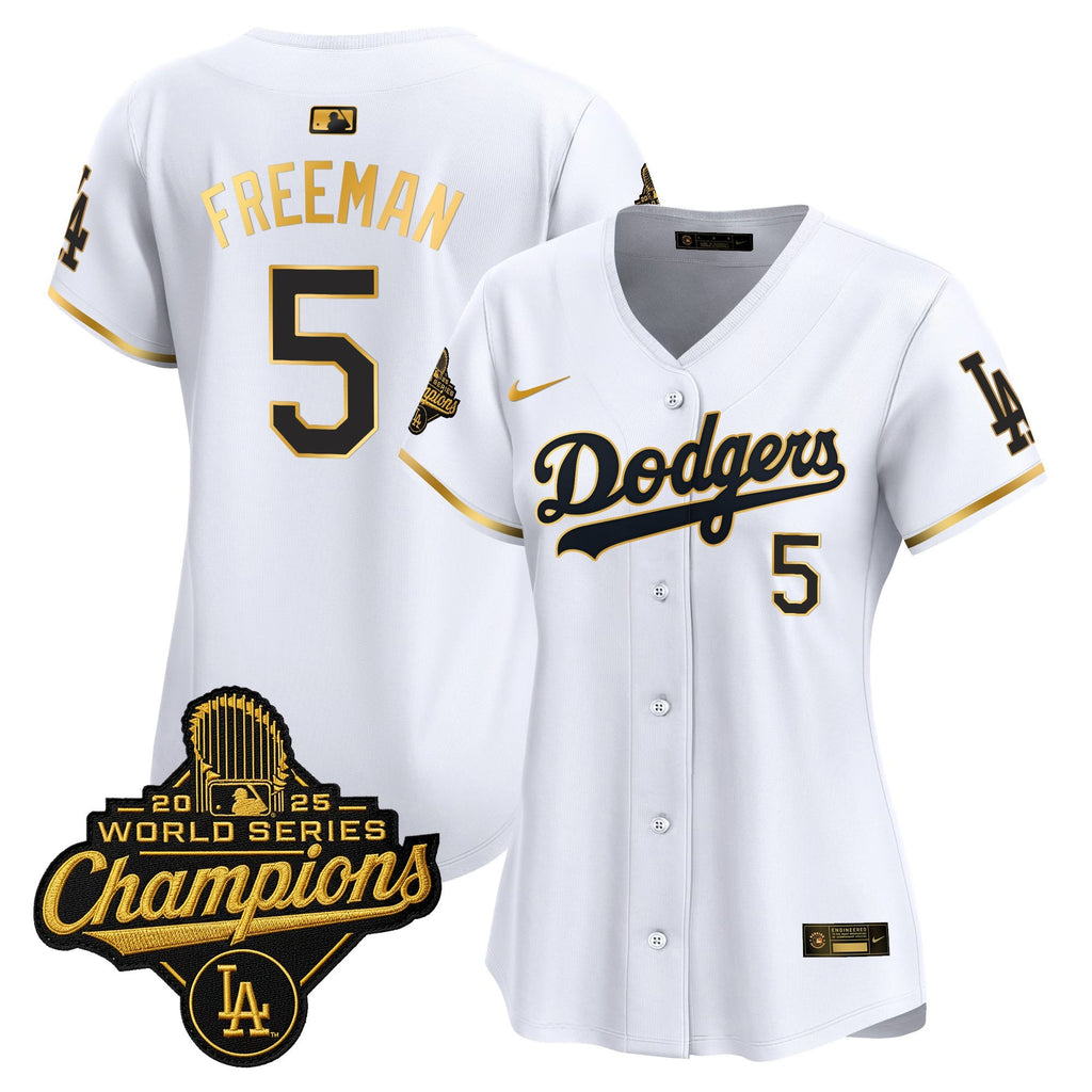 Women’s 2025 World Series Champions Patch Gold Trim Vapor Premier Limited Jersey
