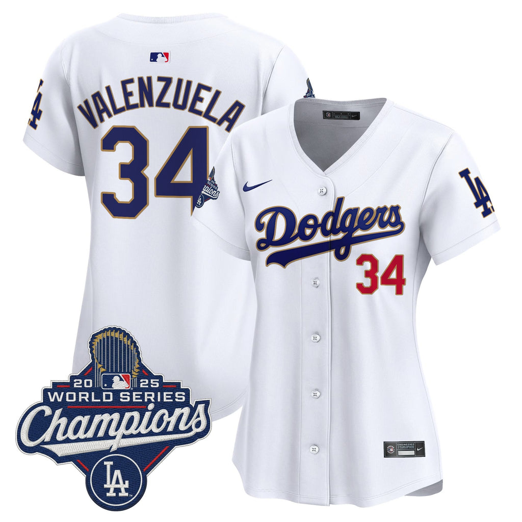 Women’s 2025 World Series Champions Patch Gold Trim Vapor Premier Limited Jersey