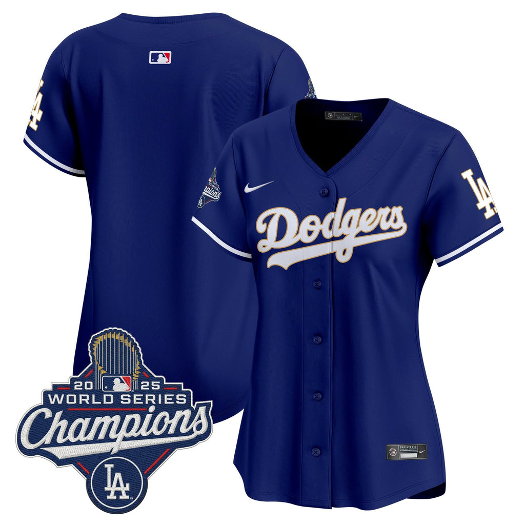Women’s 2025 World Series Champions Patch Gold Trim Vapor Premier Limited Jersey