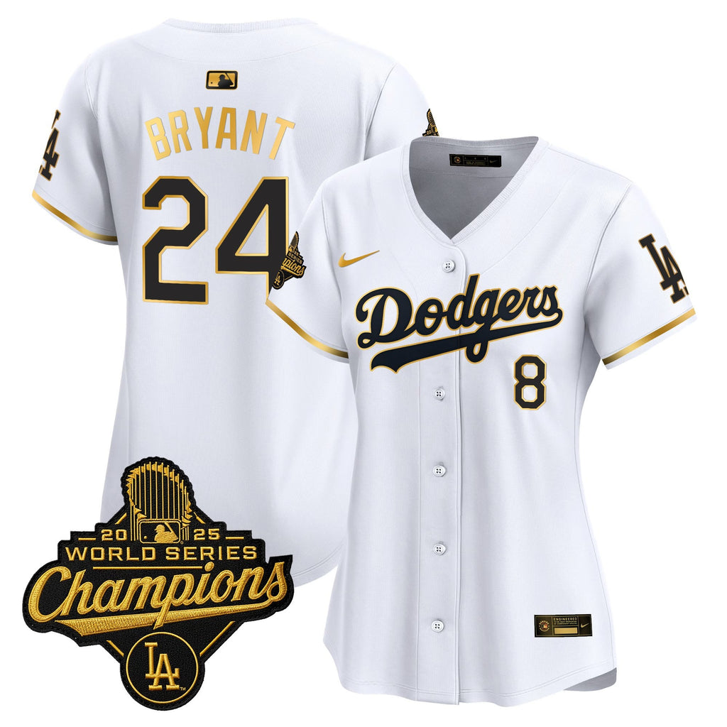 Women’s 2025 World Series Champions Patch Gold Trim Vapor Premier Limited Jersey