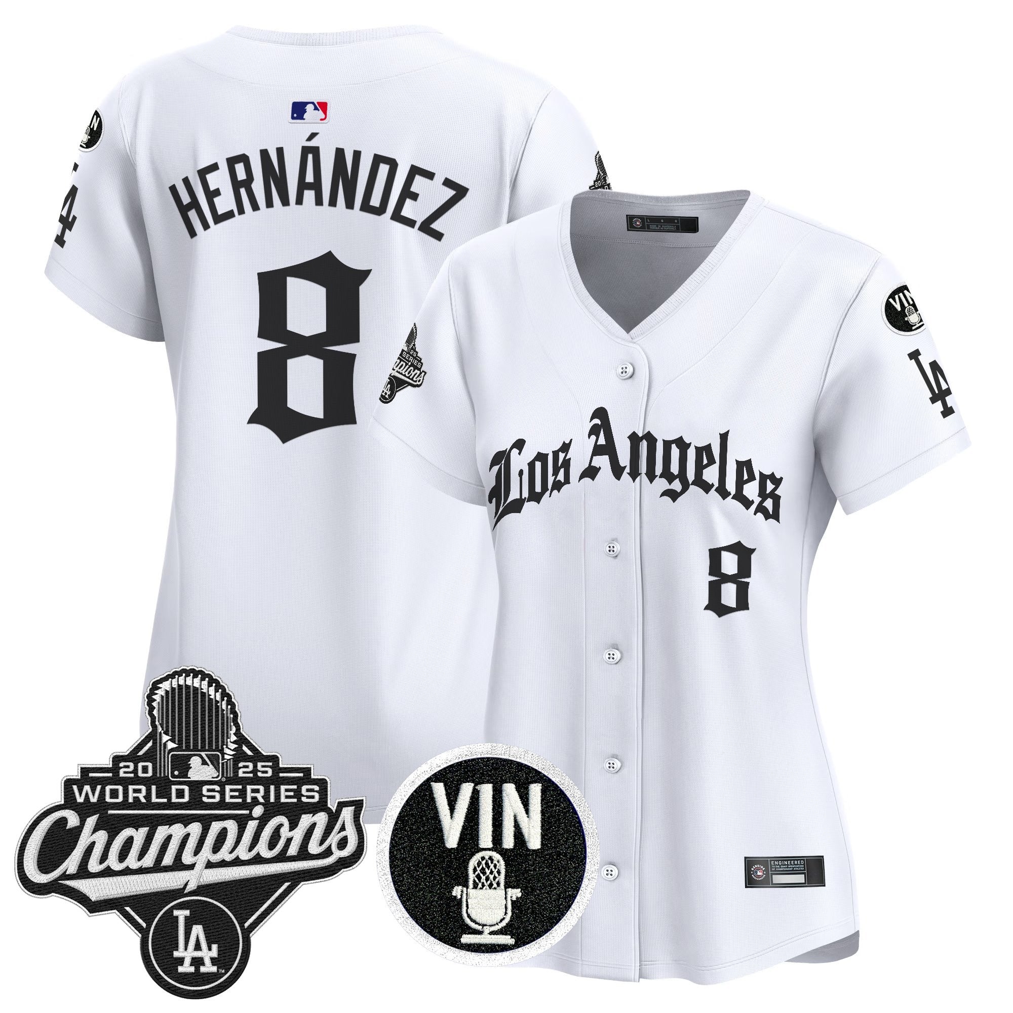Women’s 2025 World Series Champions Vapor Premier Limited Jersey – LA Gothic Edition