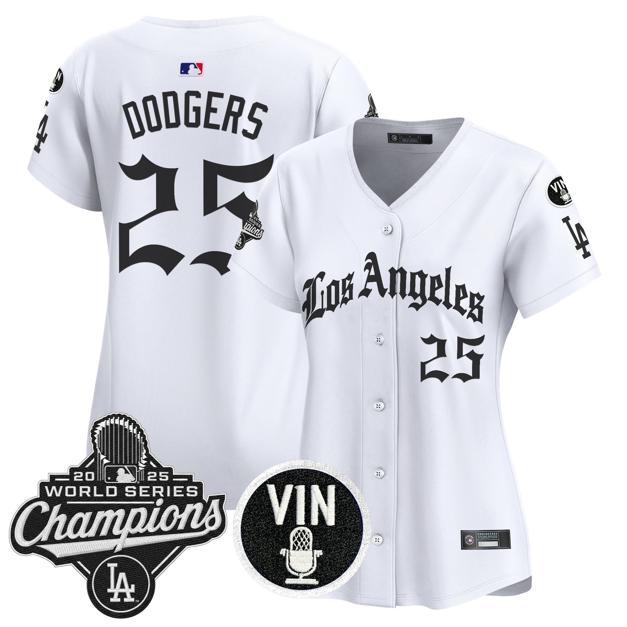 Women’s 2025 World Series Champions Vapor Premier Limited Jersey – LA Gothic Edition