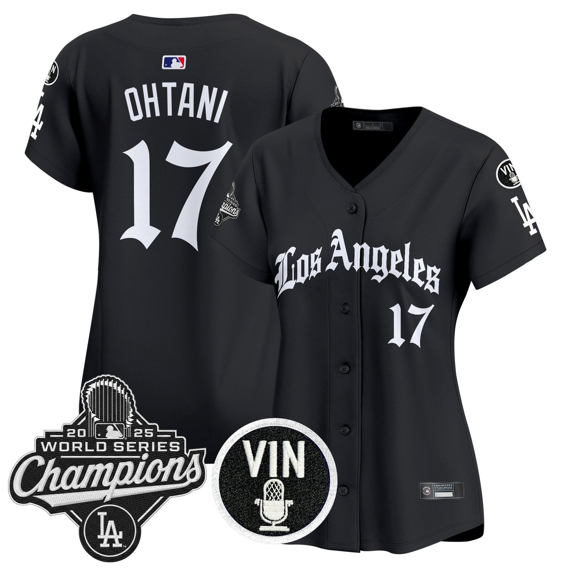 Women’s 2025 World Series Champions Vapor Premier Limited Jersey – LA Gothic Edition