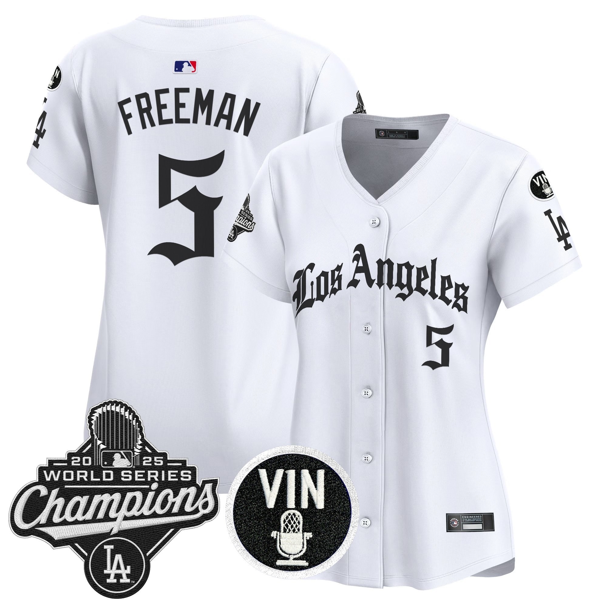 Women’s 2025 World Series Champions Vapor Premier Limited Jersey – LA Gothic Edition
