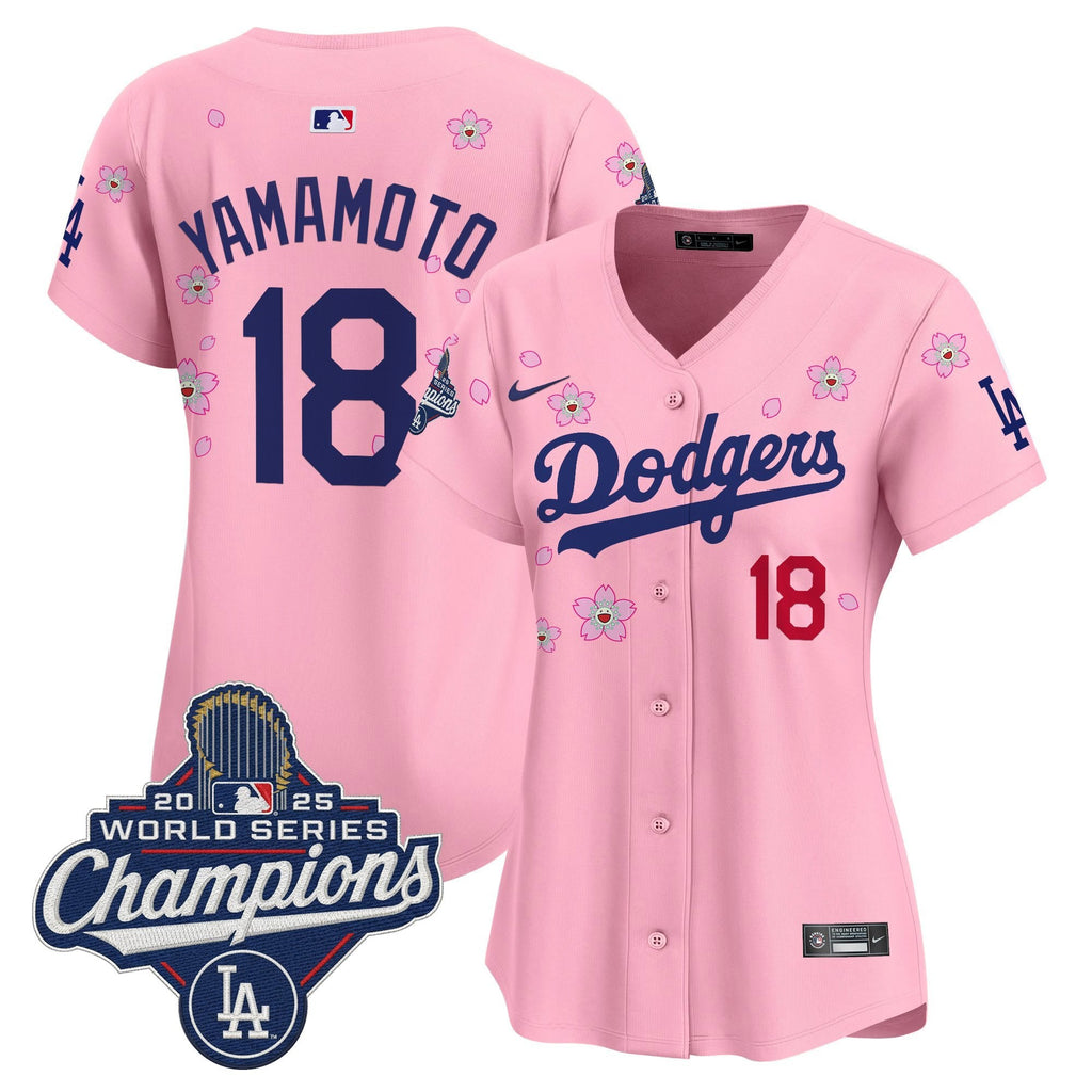 Women’s 2025 World Series Champions x Tokyo Series Vapor Premier Limited Jersey – Stitched