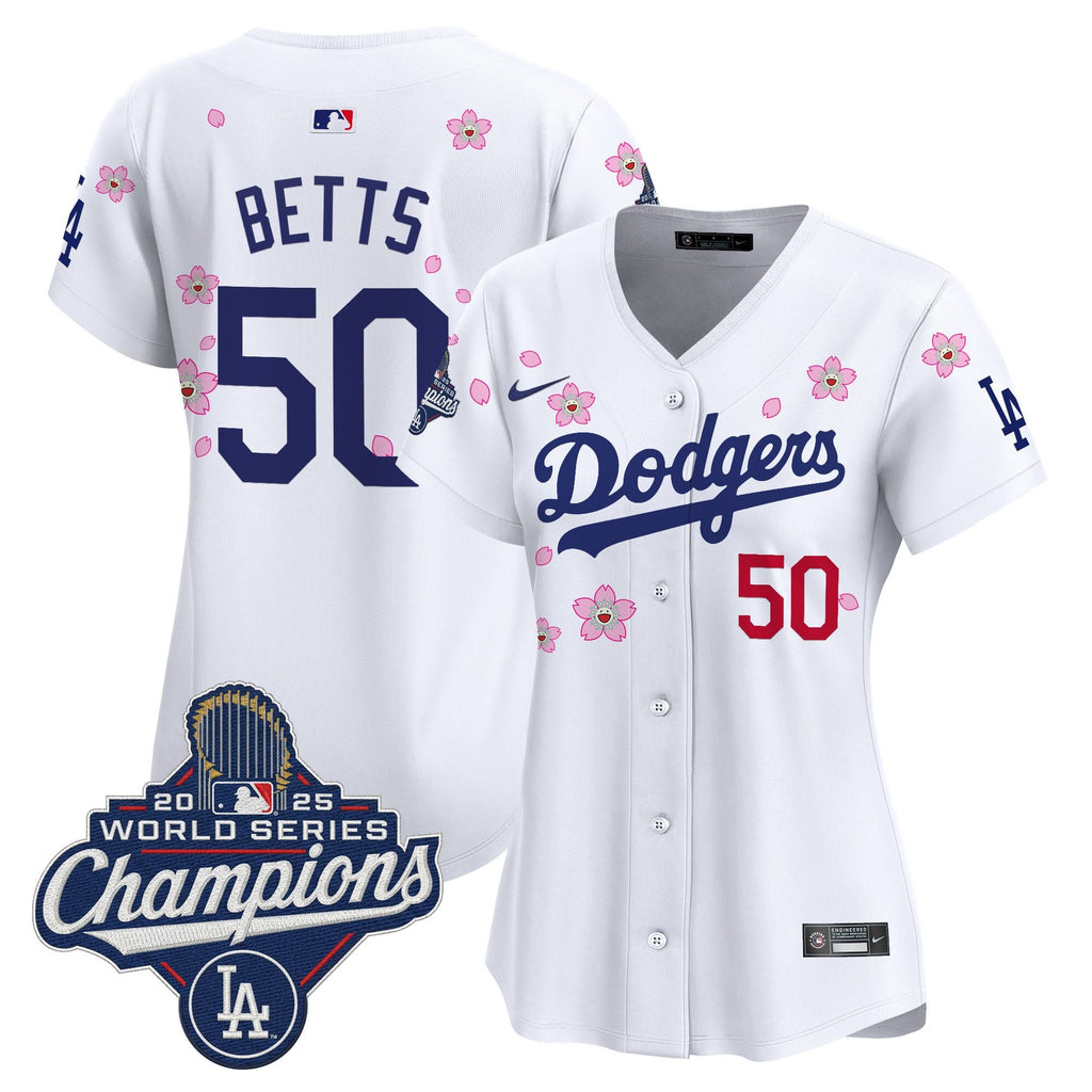 Women’s 2025 World Series Champions x Tokyo Series Vapor Premier Limited Jersey – Stitched