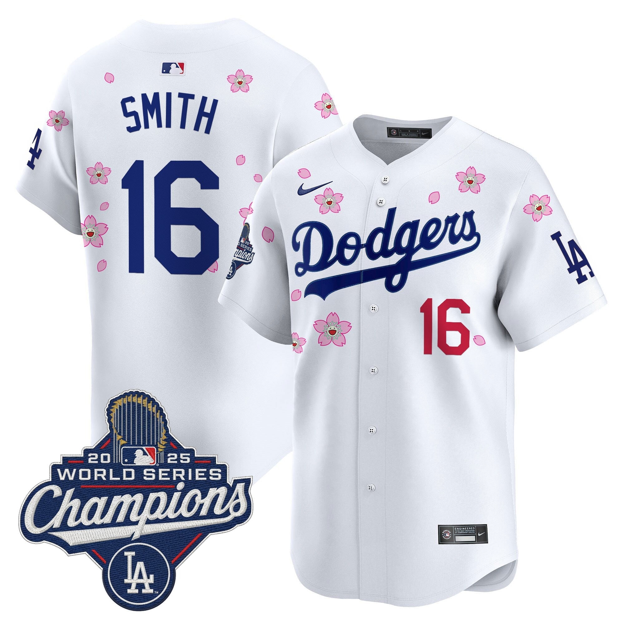 Men’s 2025 World Series Champions x Tokyo Series Vapor Premier Limited Jersey – Stitched