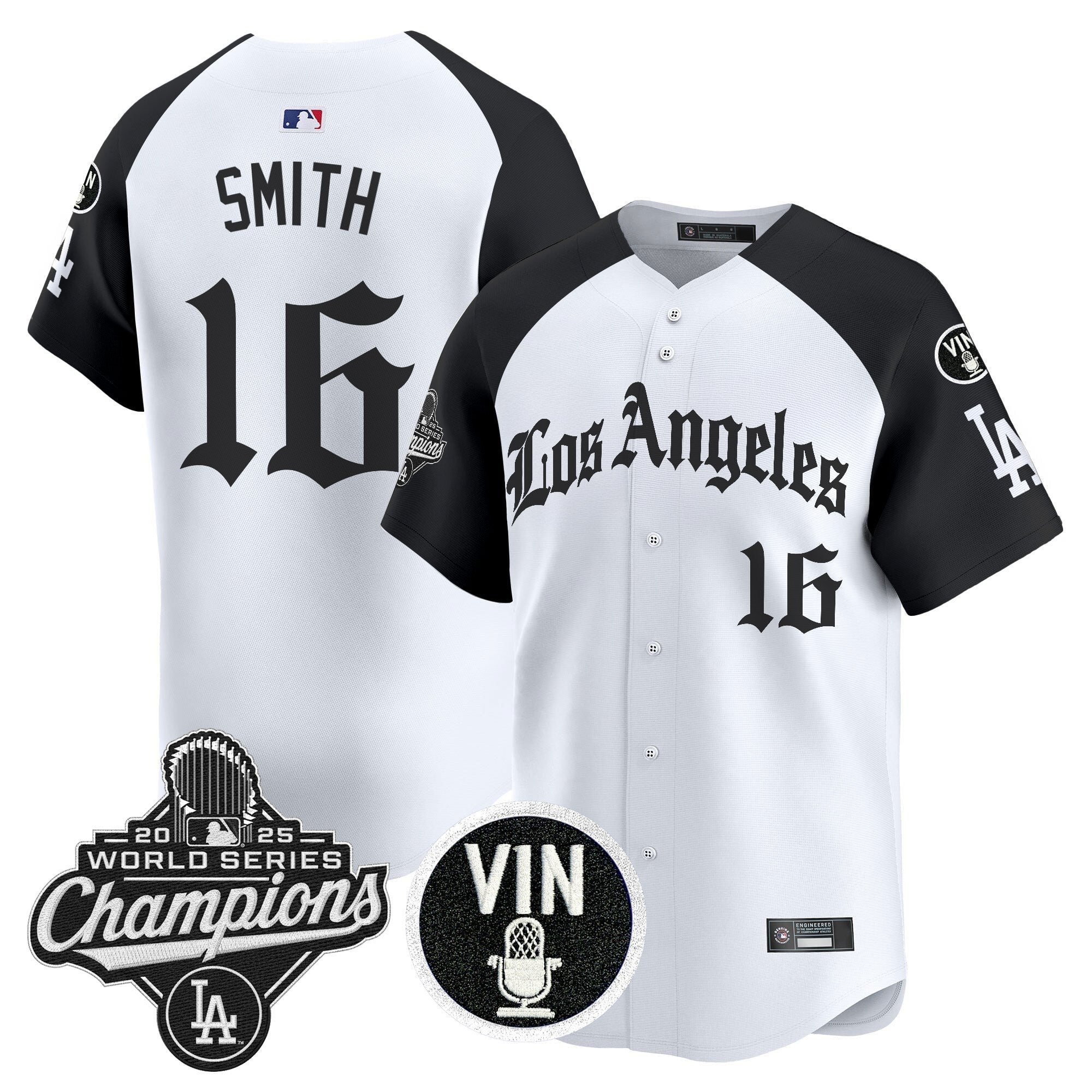 Men’s 2025 World Series Champions Vapor Premier Limited Jersey – LA Gothic Edition