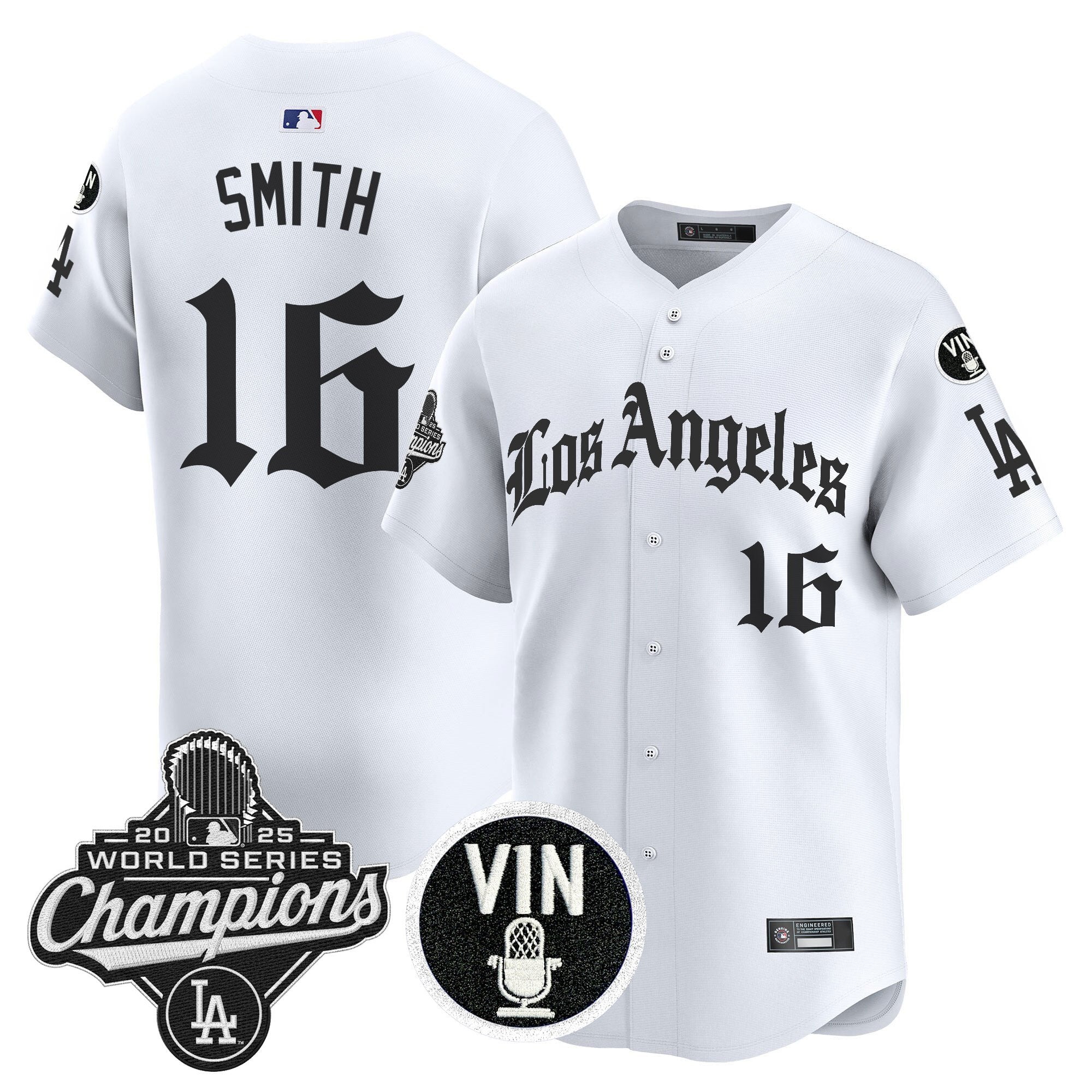 Men’s 2025 World Series Champions Vapor Premier Limited Jersey – LA Gothic Edition