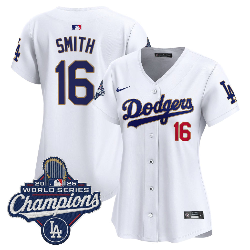 Women’s 2025 World Series Champions Patch Gold Trim Vapor Premier Limited Jersey