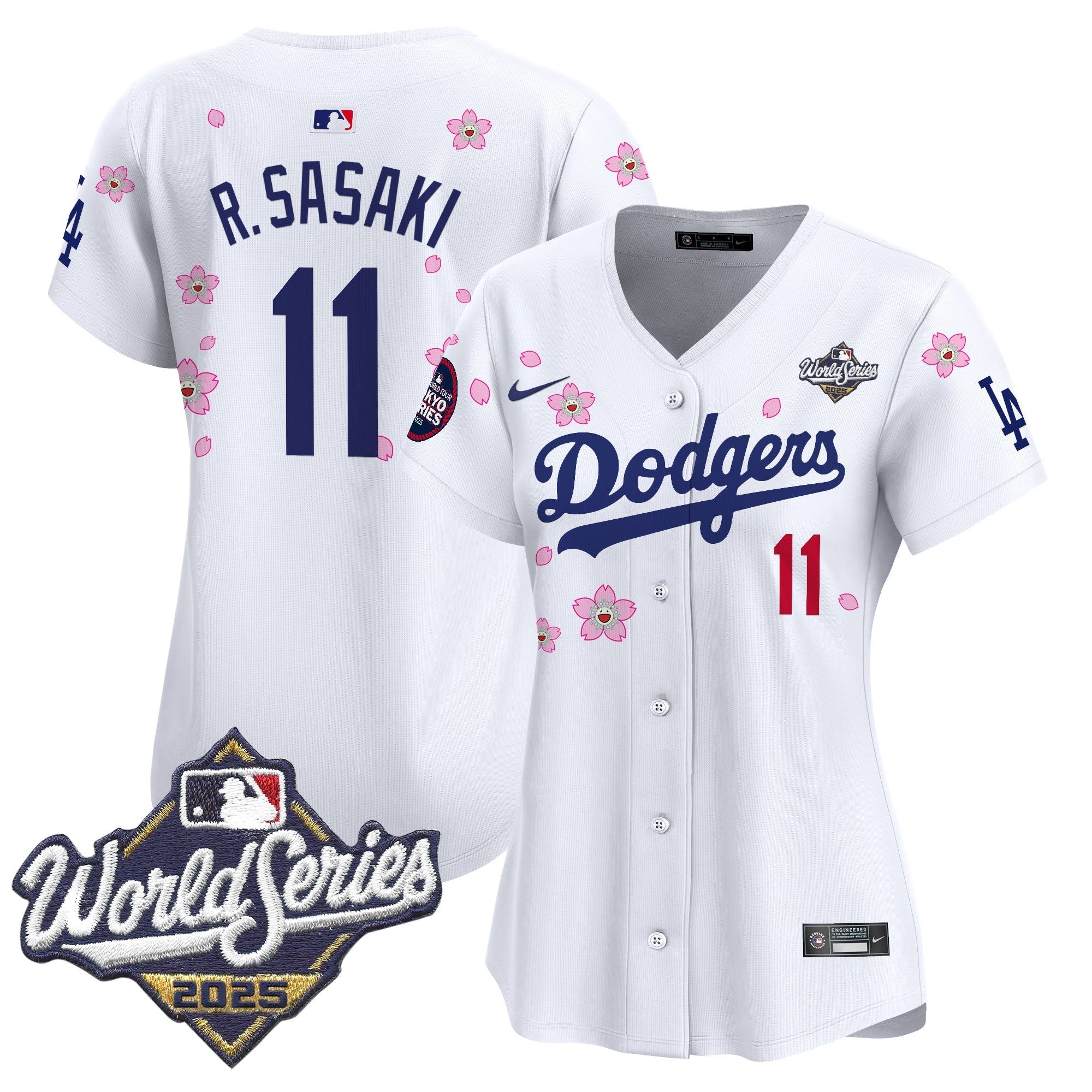 Women’s 2025 World Series x Tokyo Series Vapor Premier Limited Jersey V2 – Stitched