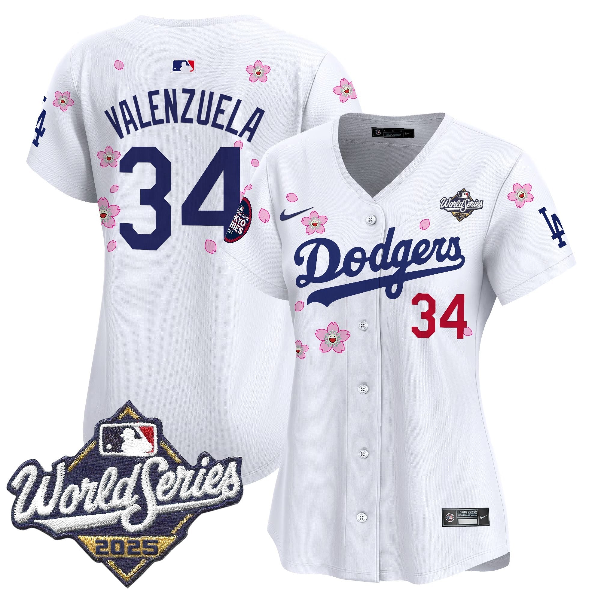 Women’s 2025 World Series x Tokyo Series Vapor Premier Limited Jersey V2 – Stitched