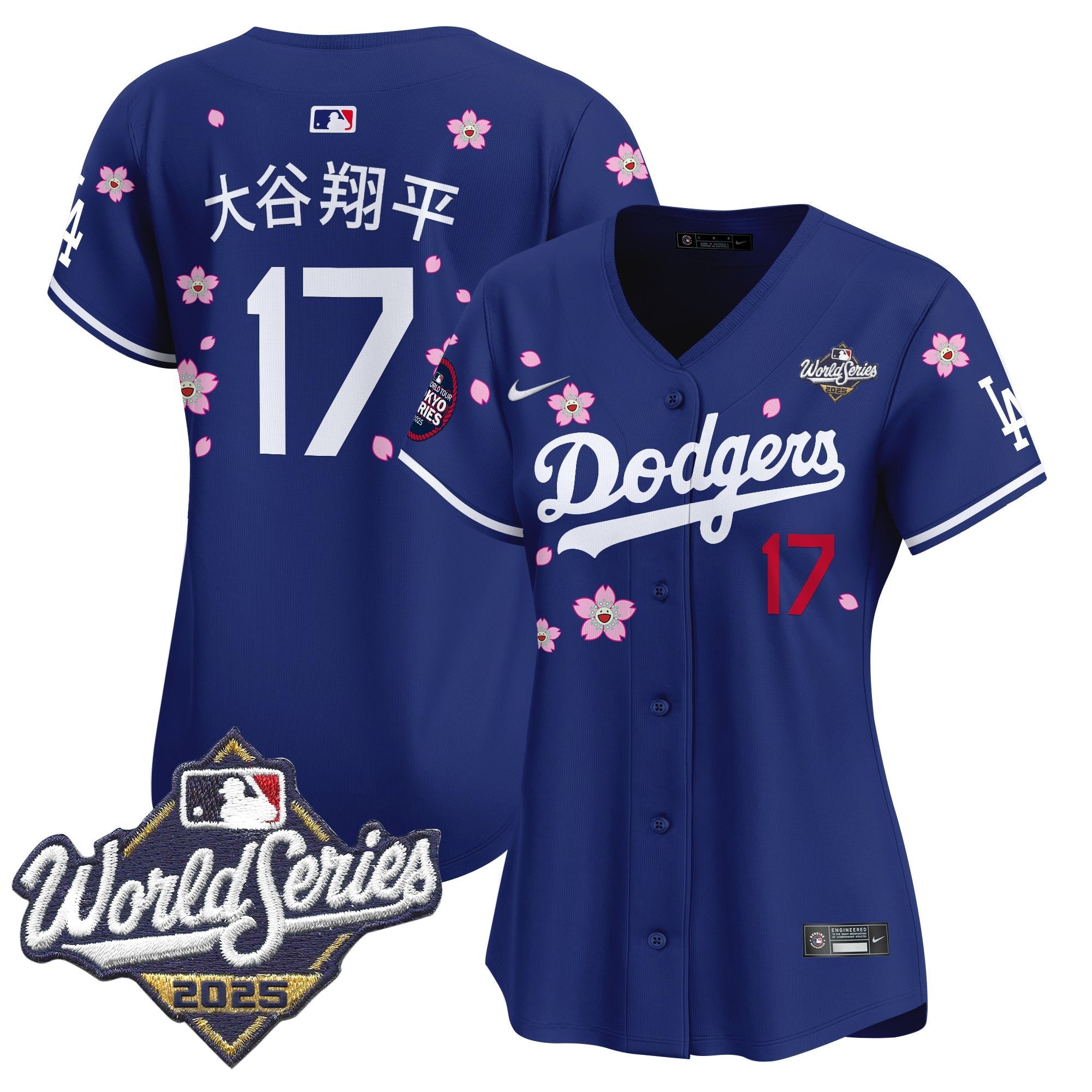 Women’s 2025 World Series x Tokyo Series Vapor Premier Limited Jersey V2 – Stitched