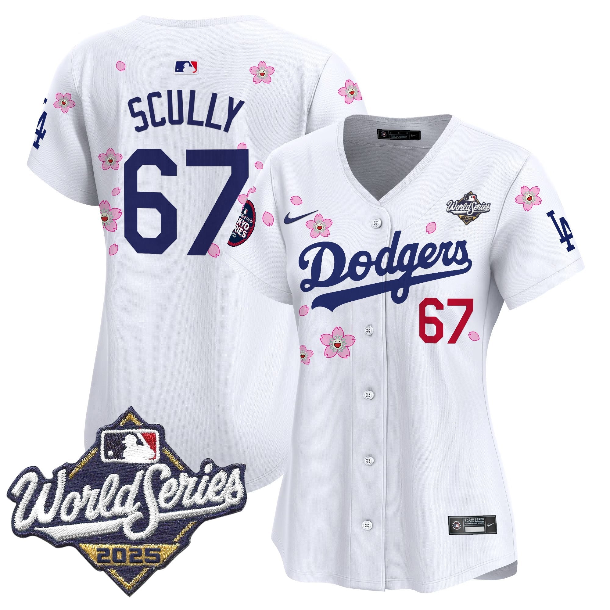 Women’s 2025 World Series x Tokyo Series Vapor Premier Limited Jersey V2 – Stitched