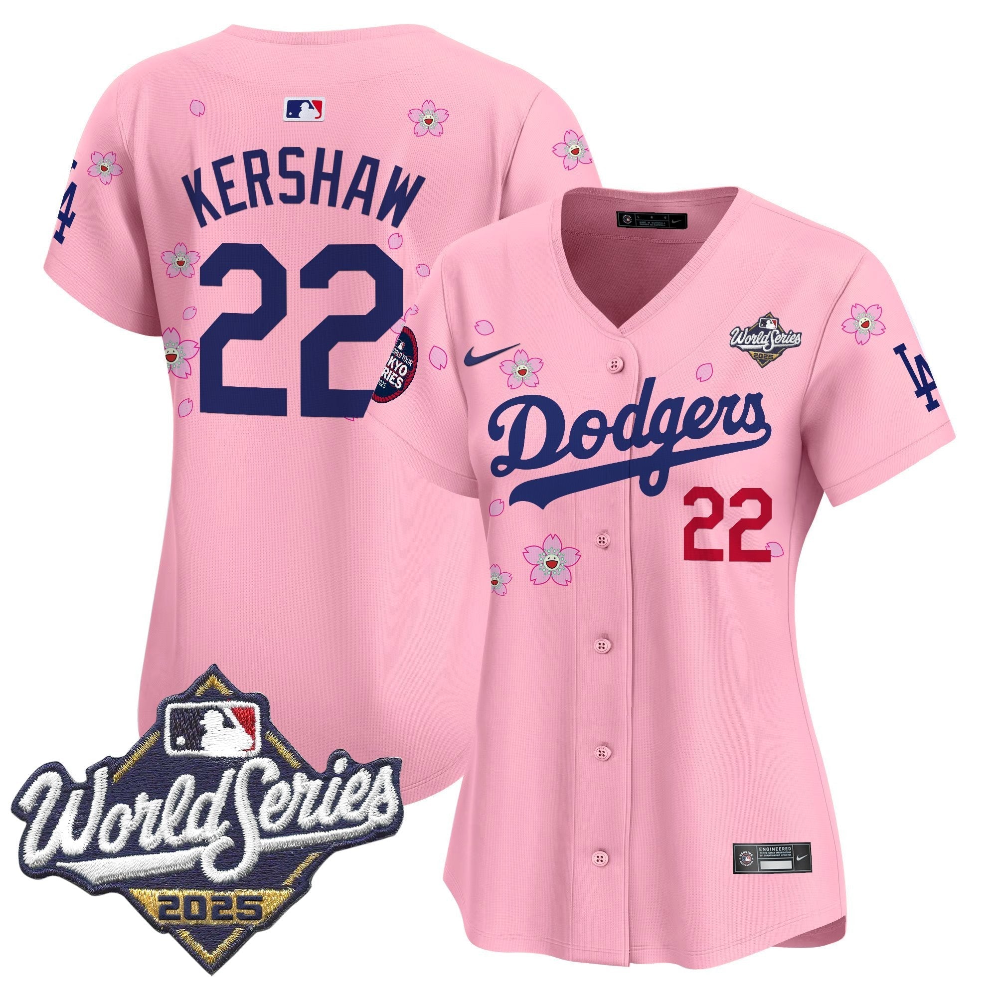Women’s 2025 World Series x Tokyo Series Vapor Premier Limited Jersey V2 – Stitched