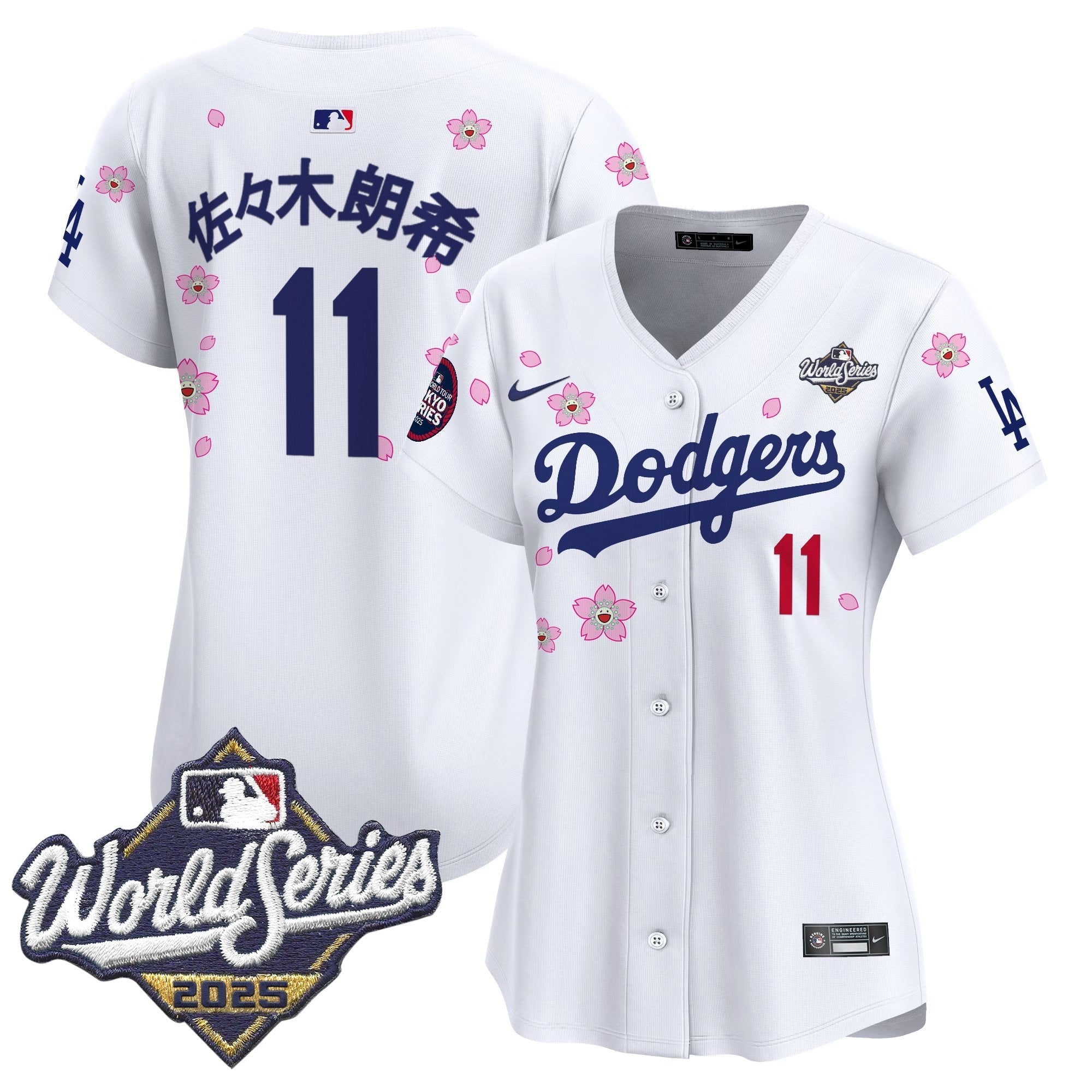Women’s 2025 World Series x Tokyo Series Vapor Premier Limited Jersey V2 – Stitched