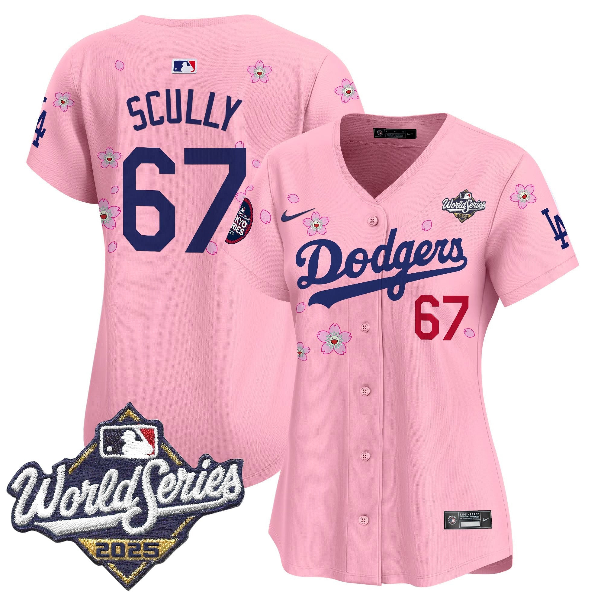 Women’s 2025 World Series x Tokyo Series Vapor Premier Limited Jersey V2 – Stitched