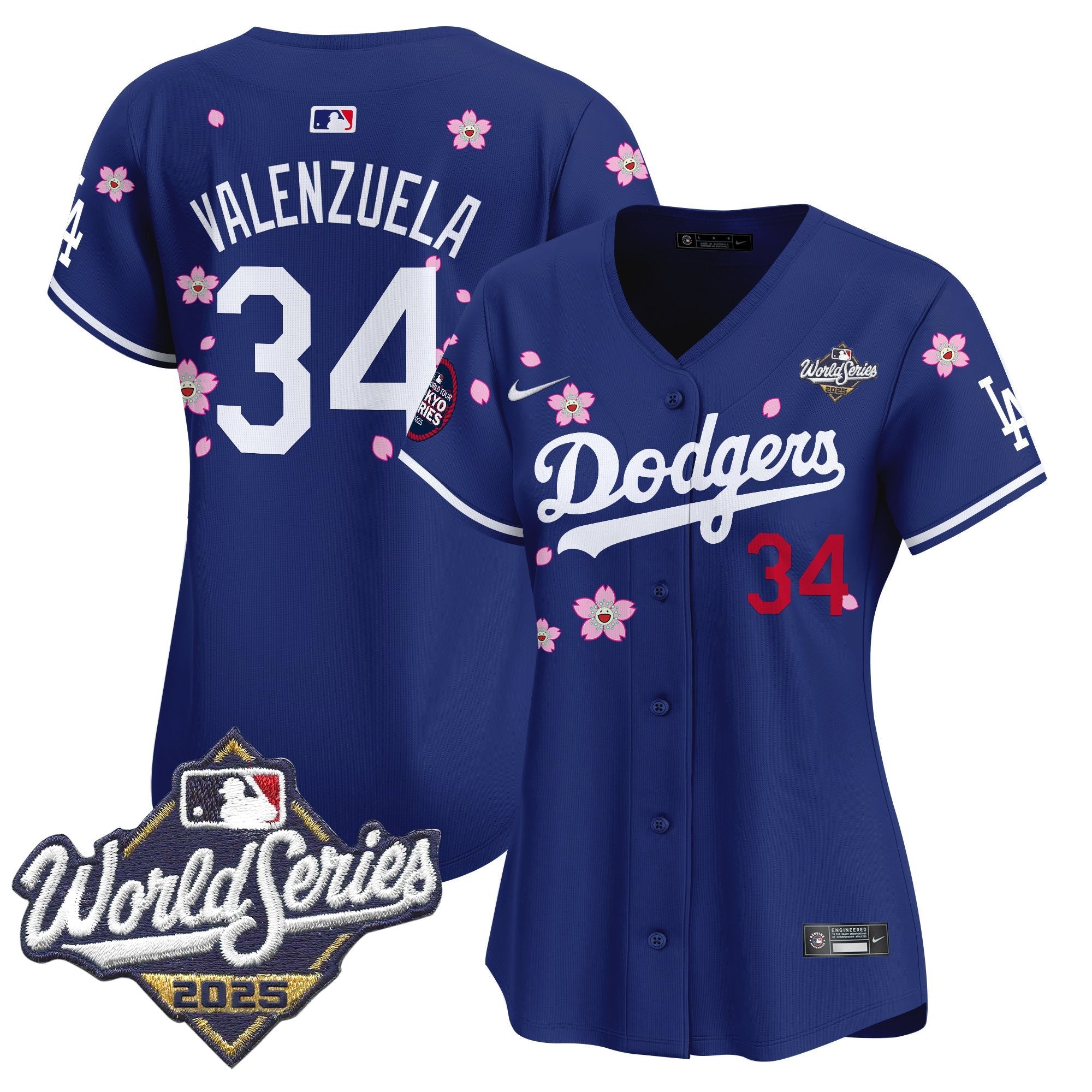 Women’s 2025 World Series x Tokyo Series Vapor Premier Limited Jersey V2 – Stitched