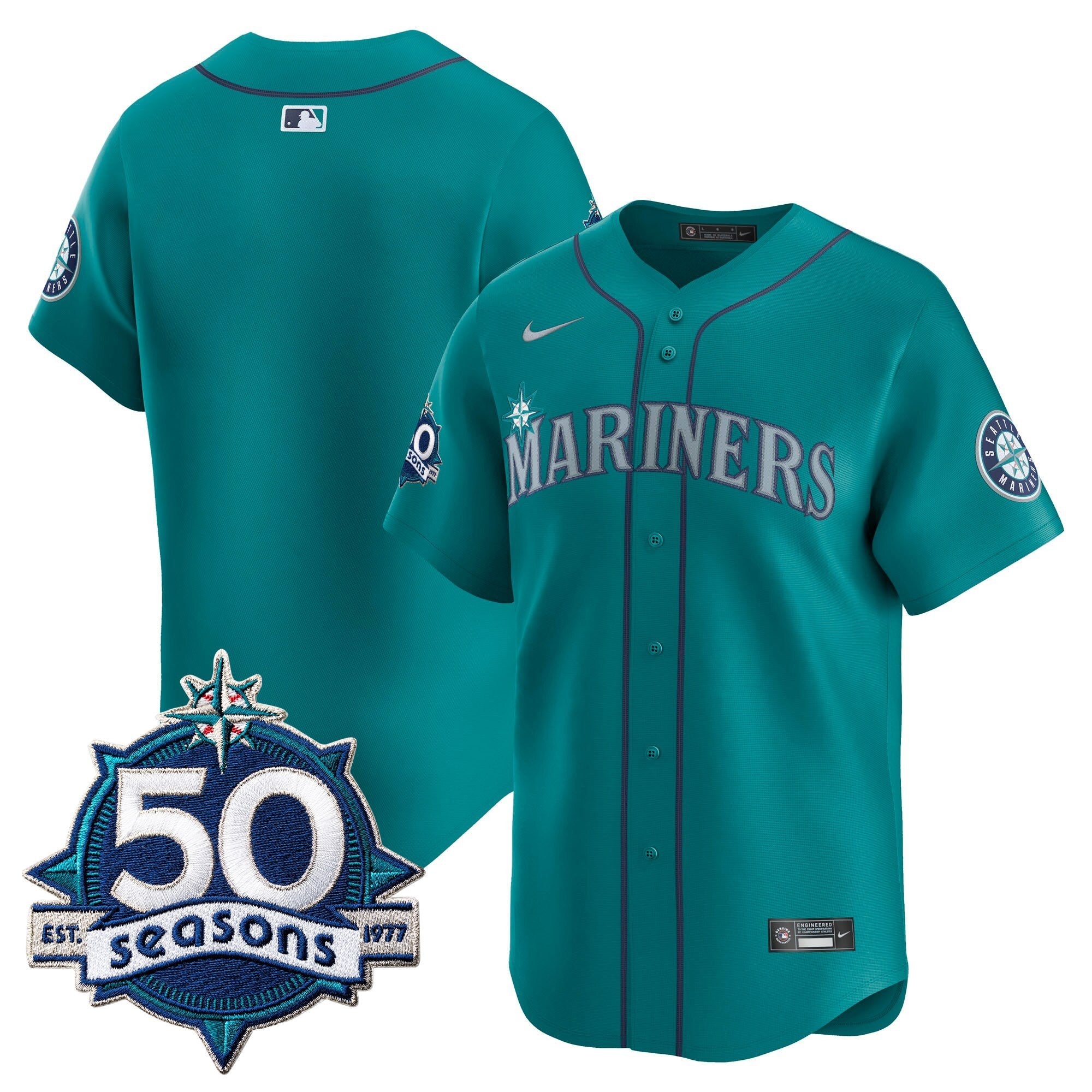 Men’s 50 Seasons Patch Vapor Premier Limited Jersey