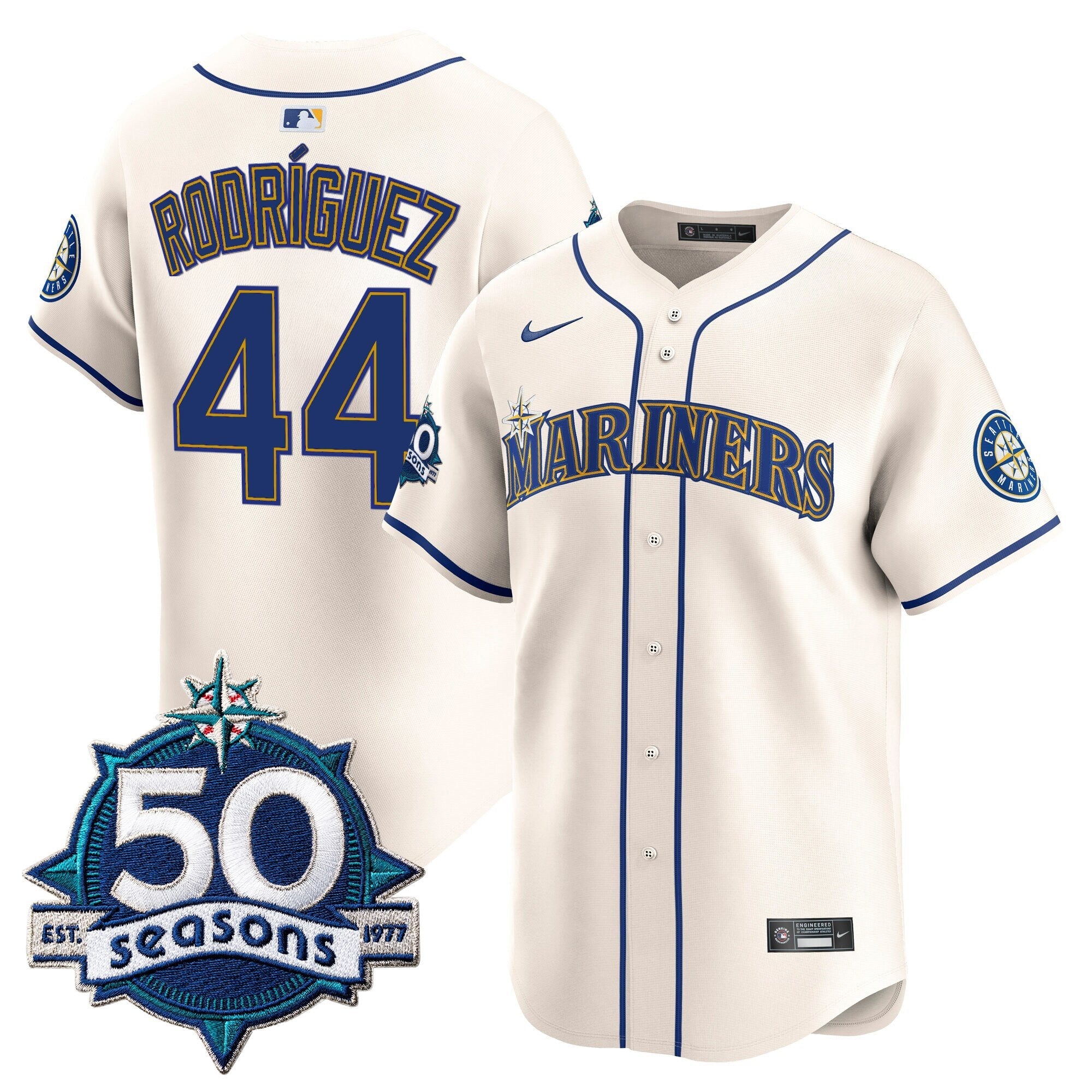 Men’s 50 Seasons Patch Vapor Premier Limited Jersey
