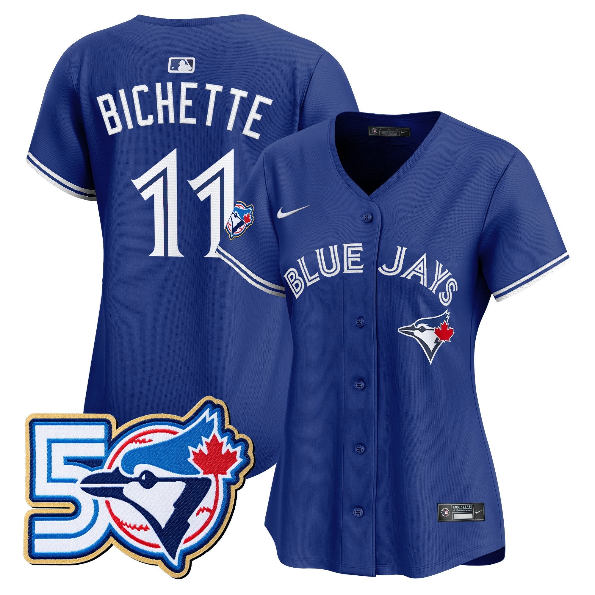 Women’s 50 Seasons Patch Vapor Premier Limited Jersey