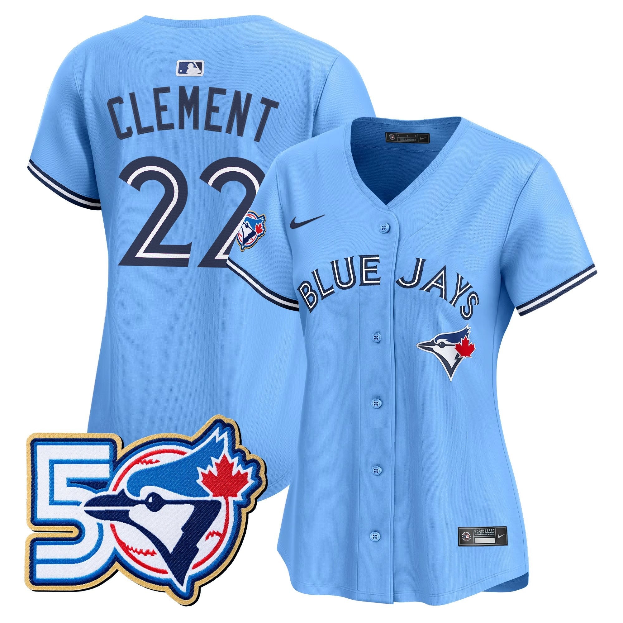 Women’s 50 Seasons Patch Vapor Premier Limited Jersey