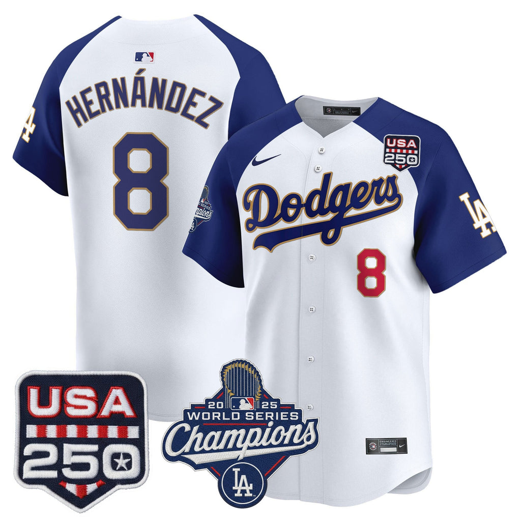 Men’s 2025 World Series Champions & 250America Patch Vapor Premier Limited Jersey