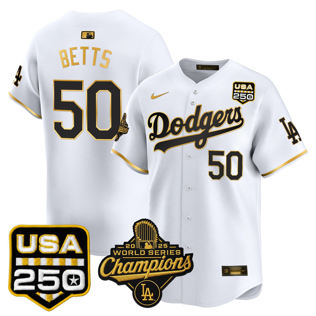 Men’s 2025 World Series Champions & 250America Patch Vapor Premier Limited Jersey