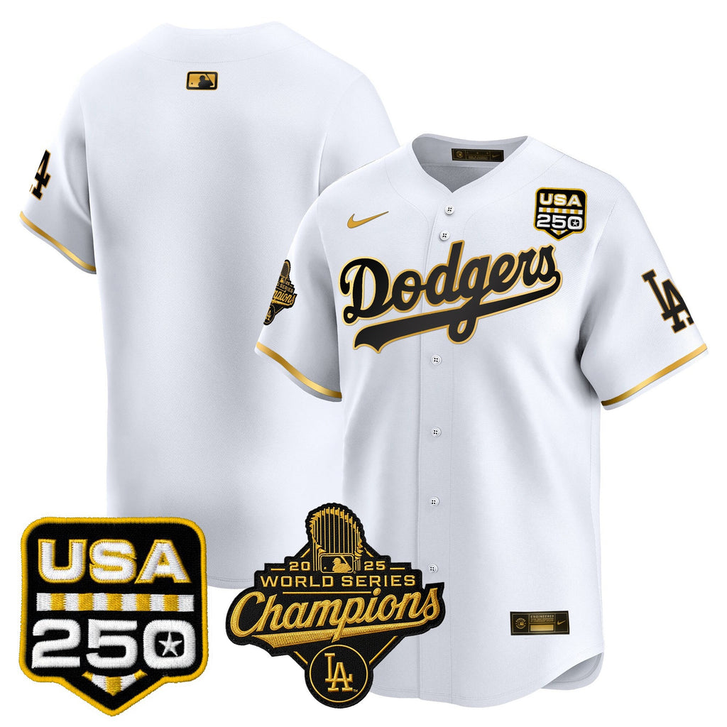 Men’s 2025 World Series Champions & 250America Patch Vapor Premier Limited Jersey