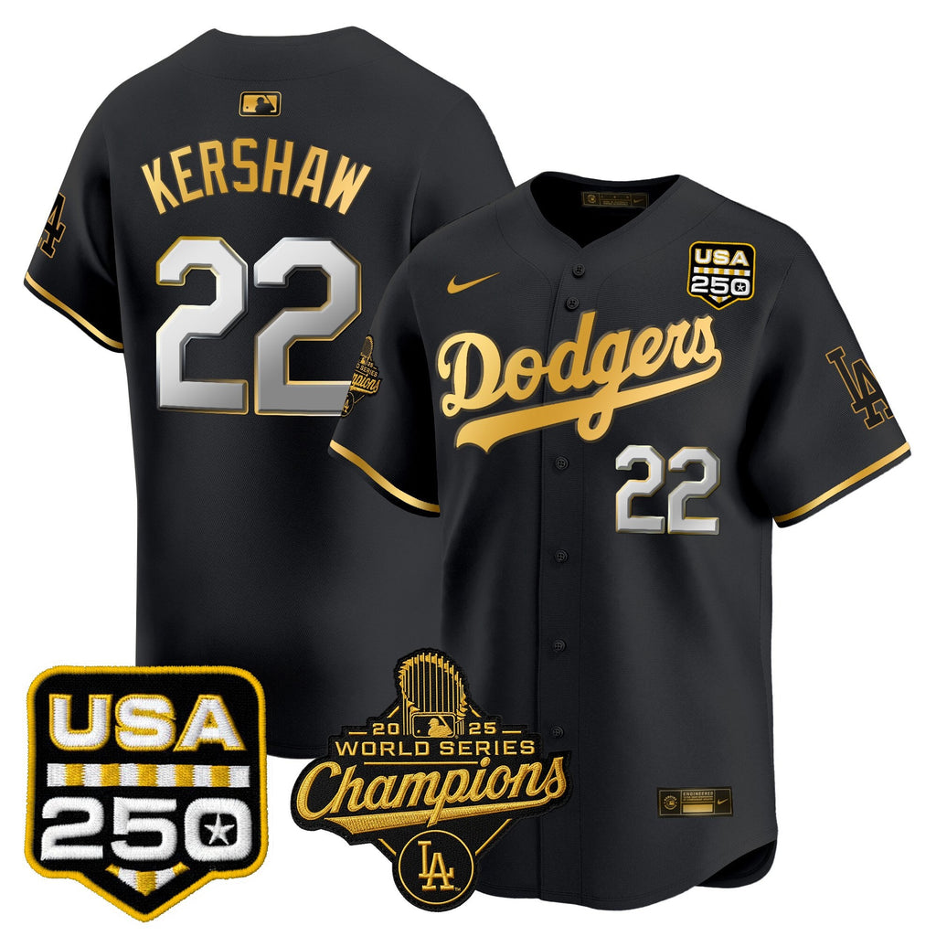 Men’s 2025 World Series Champions & 250America Patch Vapor Premier Limited Jersey