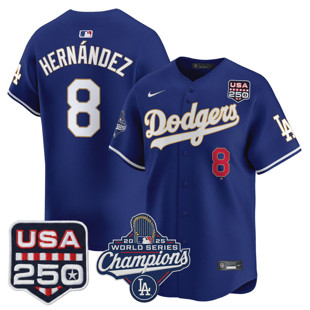 Men’s 2025 World Series Champions & 250America Patch Vapor Premier Limited Jersey