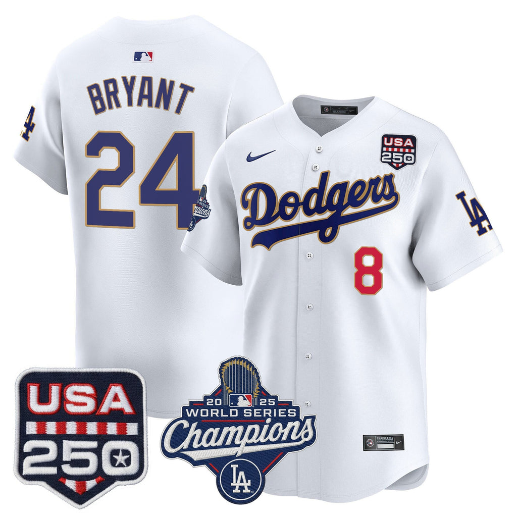Men’s 2025 World Series Champions & 250America Patch Vapor Premier Limited Jersey