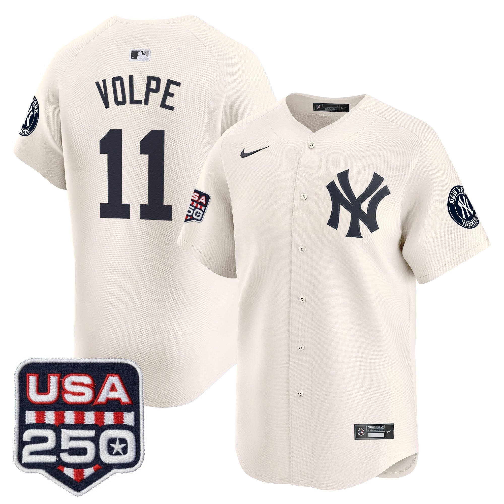 Men’s New York 250America Patch Vapor Premier Limited Jersey