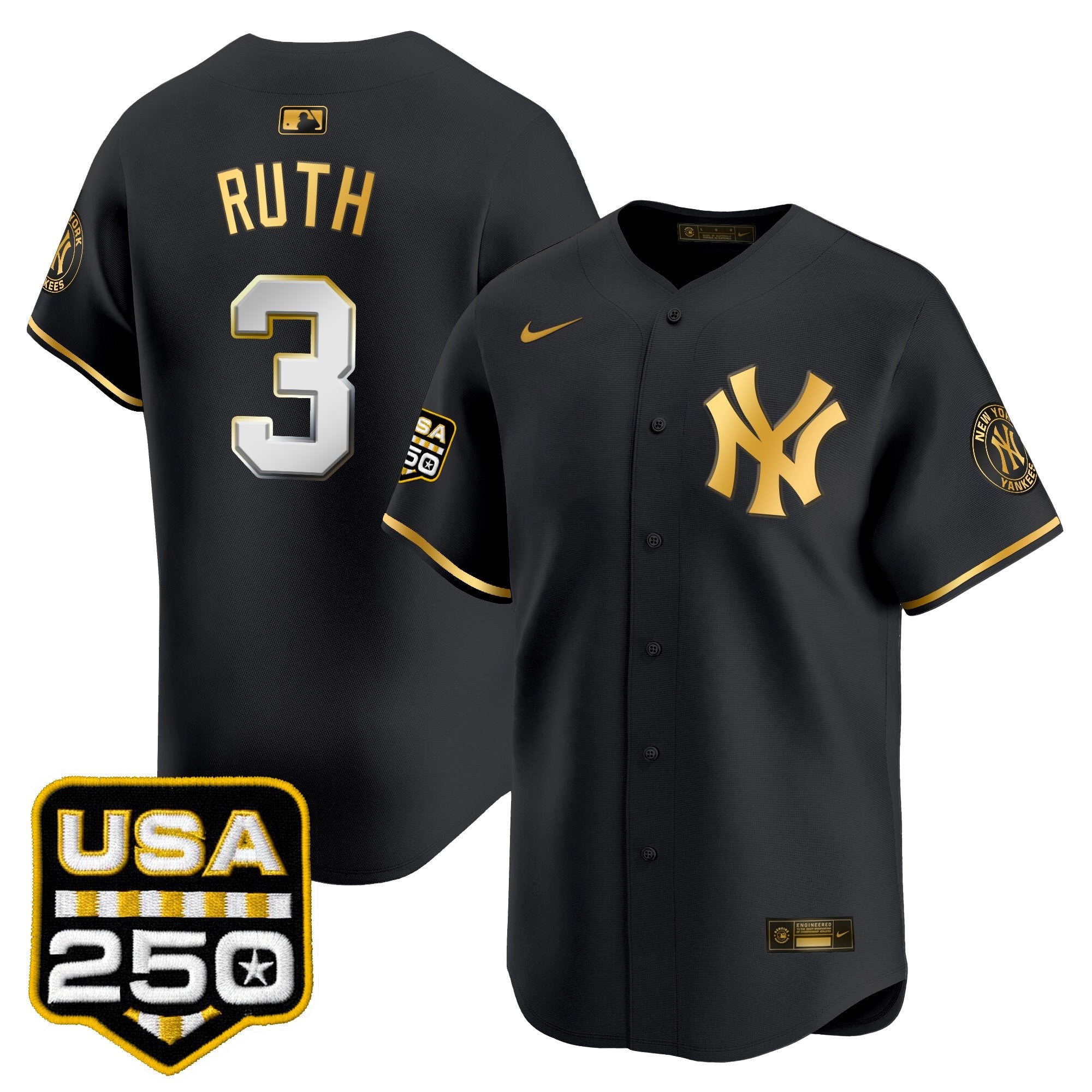 Men’s New York 250America Patch Vapor Premier Limited Jersey