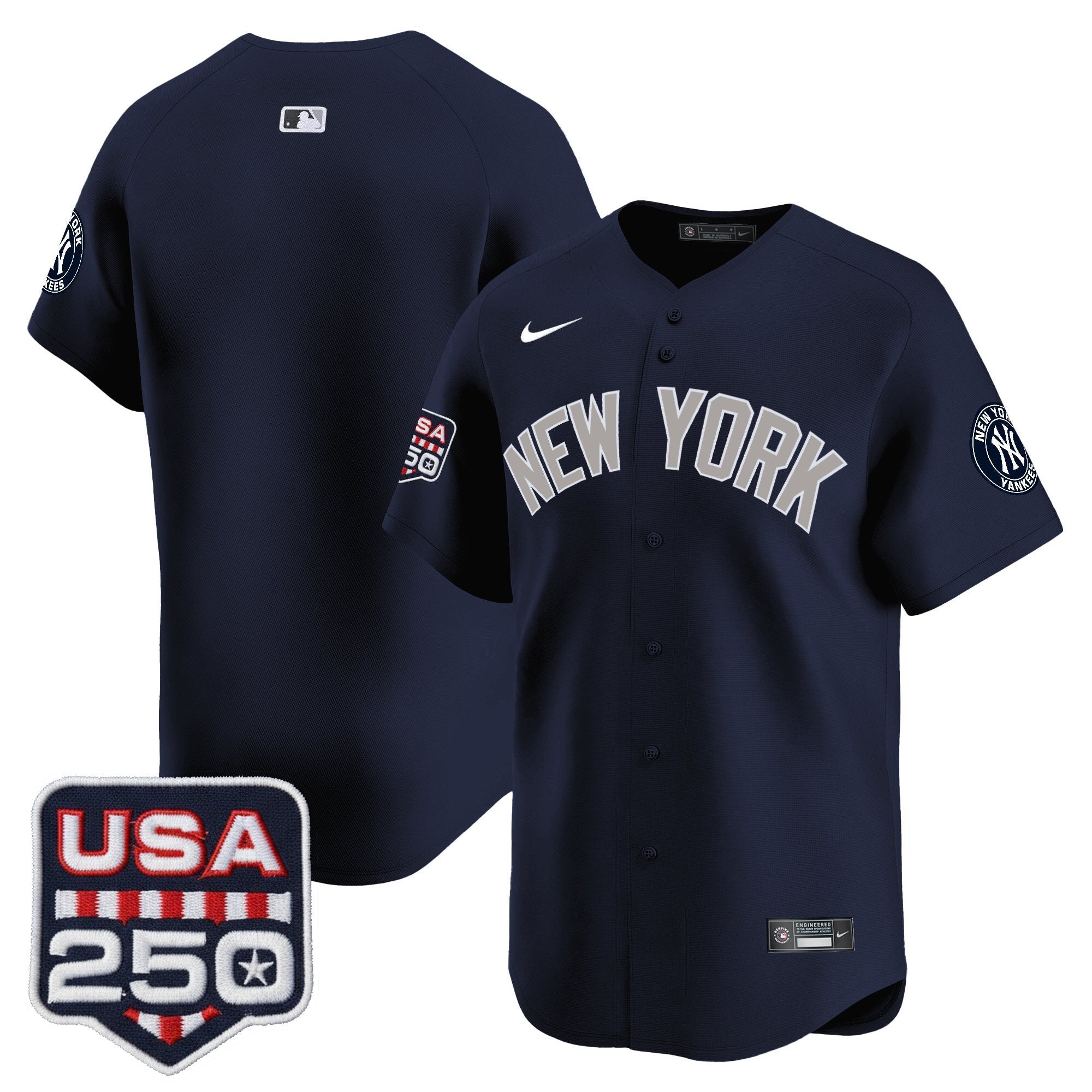 Men’s New York 250America Patch Vapor Premier Limited Jersey