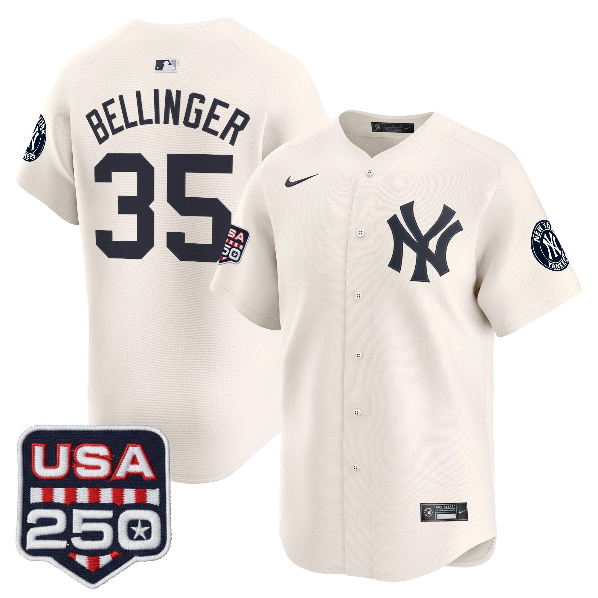 Men’s New York 250America Patch Vapor Premier Limited Jersey