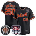 Men’s Detroit 2026 Alternate Vapor Premier Limited Jersey – 250America Patch